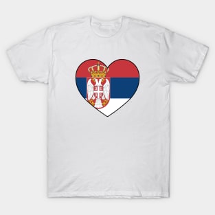 Heart - Serbia T-Shirt